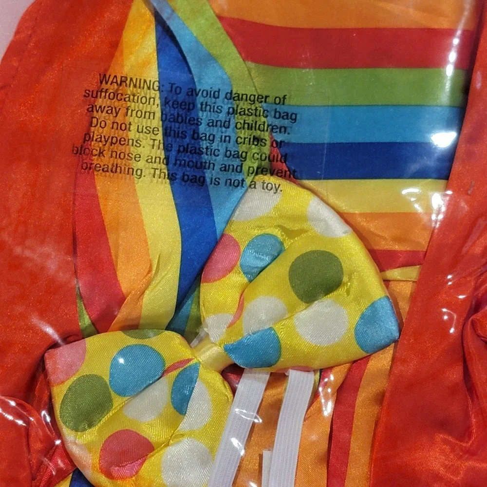 Clown Circus Birthday Party Carnival‎ Book Week Boys Costume  polka-dot bow tie